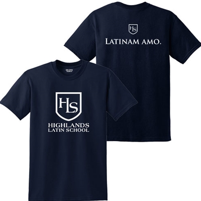 HS101/G8000<br>Mens - "I Love Latin" Short Sleeved Shirt