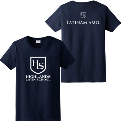 HS201/G2000L<br>Women's - "I Love Latin" Short Sleeved Shirt