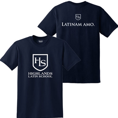 HS301/DT130Y<br>Youth - "I Love Latin" Short Sleeved Shirt